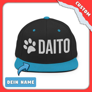 PupStyle | Custom-Name / Paws | Snapback Cap