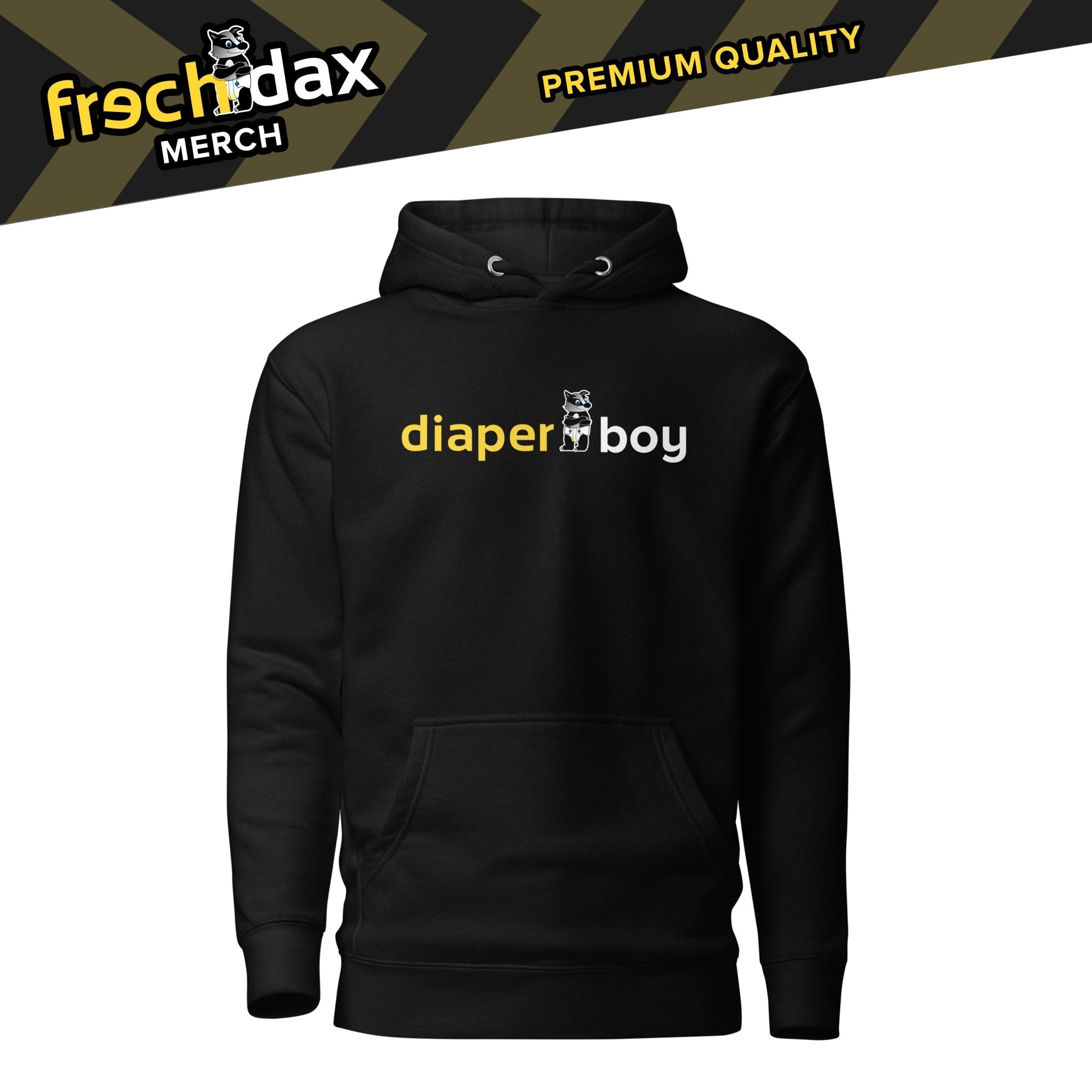 Frechdax | Diaper Boy | Hoodie - PupStyle