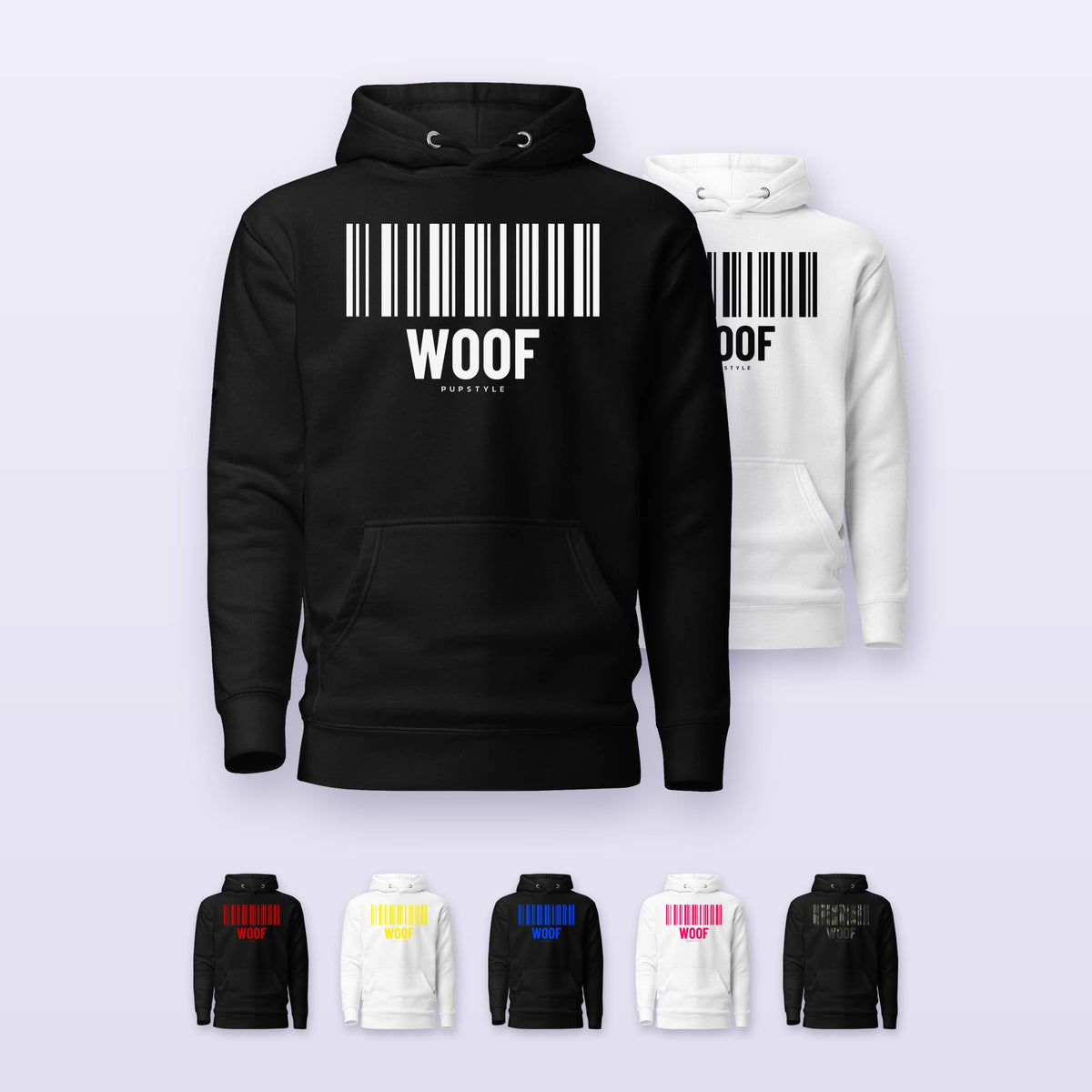 PupStyle | KinkCode WOOF | Hoodie