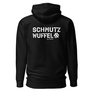 PaFM | Schmutzwuffel / Custom-Name | Hoodie schwarz