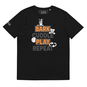 PupStyle | Bark Cuddle Play Repeat / Individual Color | T-Shirt