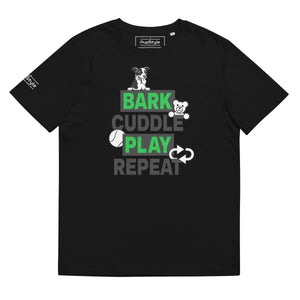 PupStyle | Bark Cuddle Play Repeat / Individual Color | T-Shirt