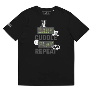 PupStyle | Bark Cuddle Play Repeat / Individual Color | T-Shirt
