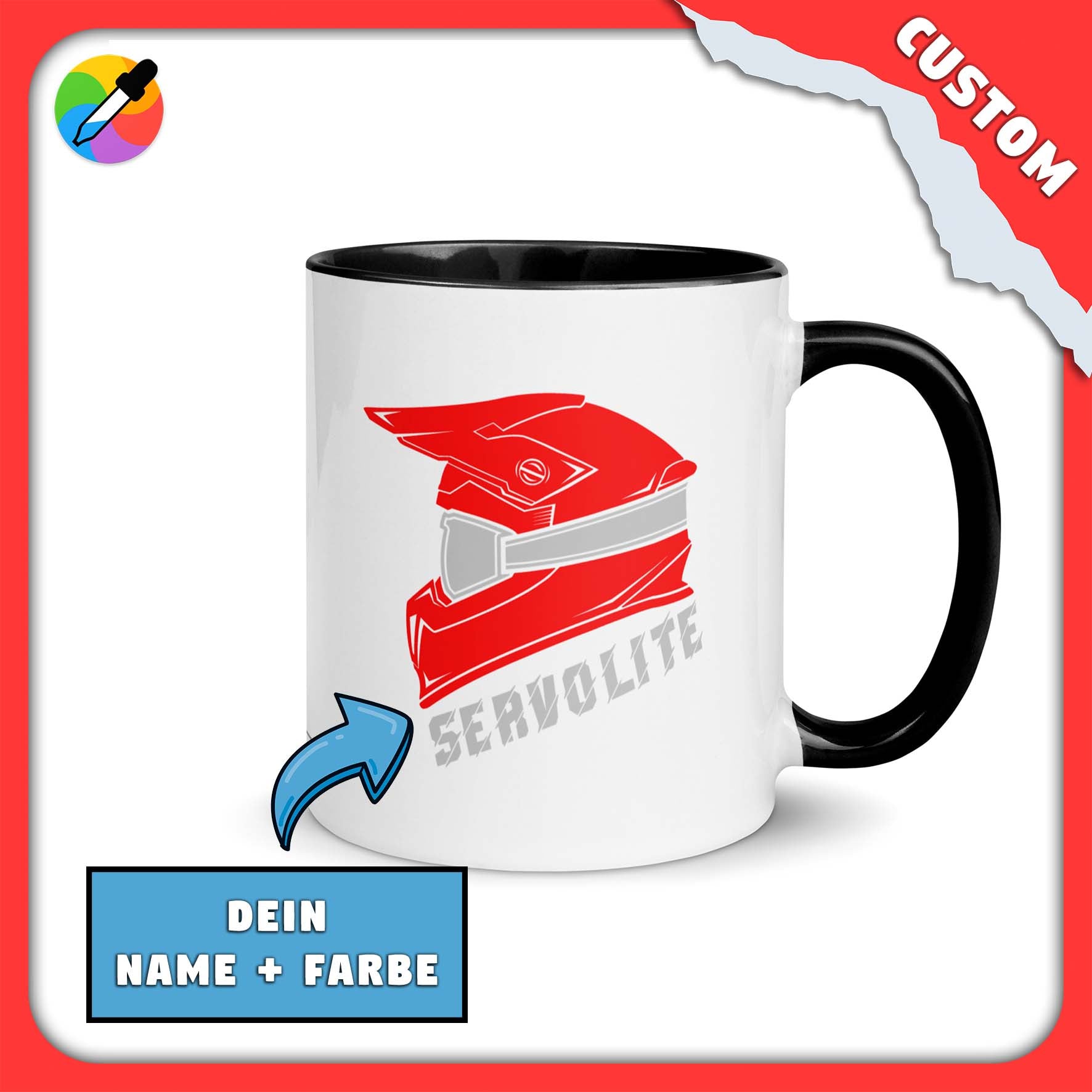 PupStyle | Custom Helmet - Design | Tasse - PupStyle