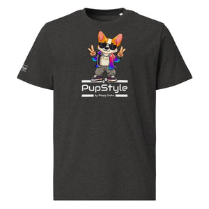 PupStyle | Merch | T-Shirt Dark Heather Grey PupStyle