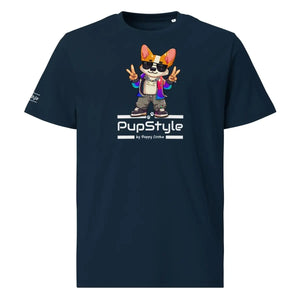 PupStyle | Merch | T-Shirt French Navy PupStyle