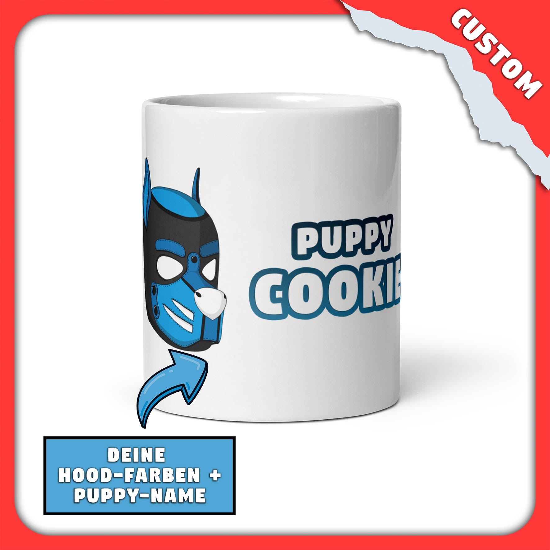 PupStyle + Mr - S - Leather | Custom Hood - Design | Tasse - PupStyle