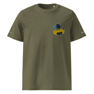 PupStyle + SchwuZ | Puppy Duck / Blue | T-Shirt bestickt - PupStyle