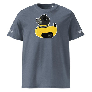 PupStyle + SchwuZ | Puppy Duck / Camouflage | T-Shirt Dark Heather Blue PupStyle