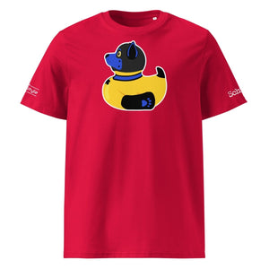 PupStyle + SchwuZ | Puppy Duck / Dark Blue | T-Shirt Red PupStyle