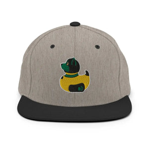 PupStyle + SchwuZ | Puppy Duck / Dark Green | Snapback Cap