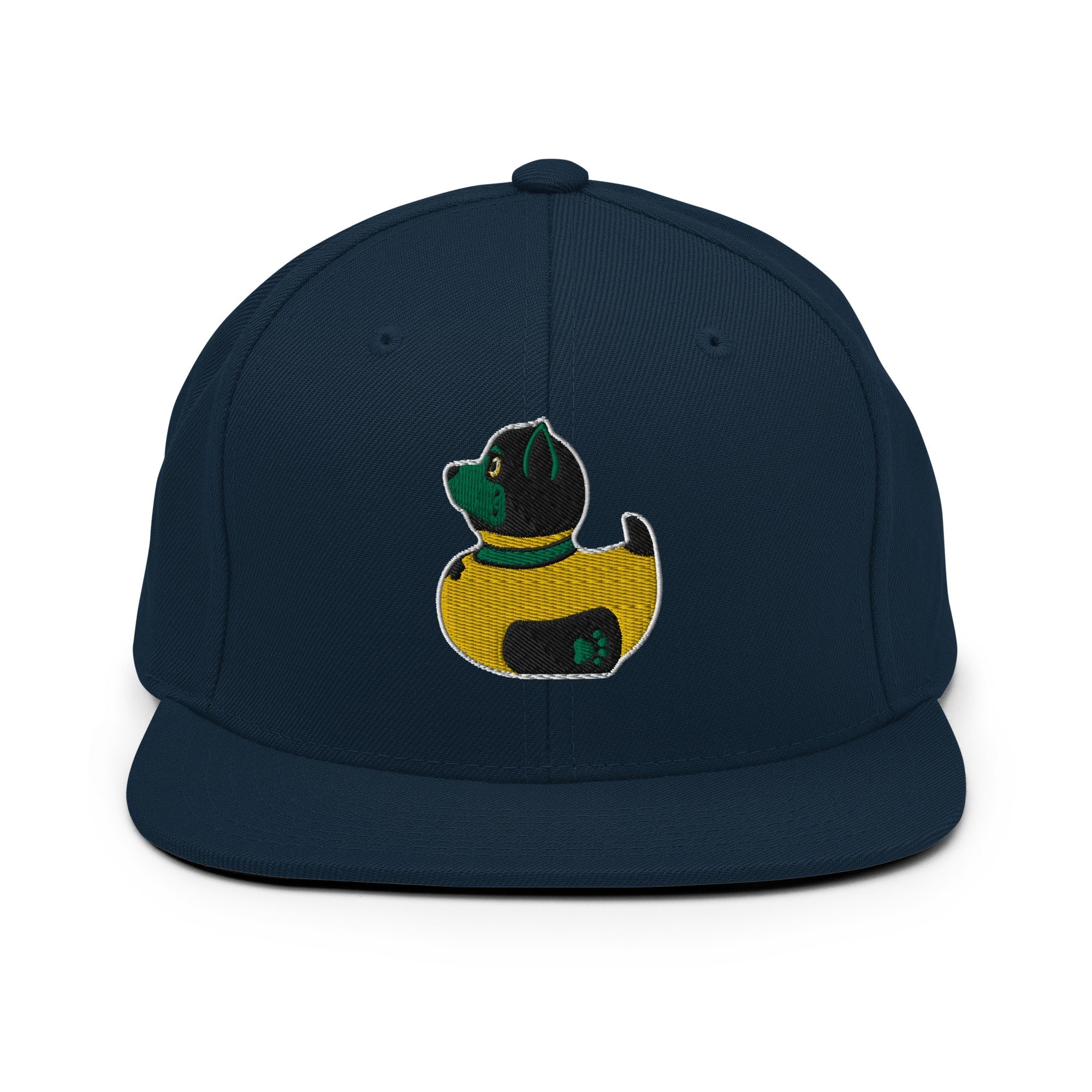 PupStyle + SchwuZ | Puppy Duck / Dark Green | Snapback Cap - PupStyle