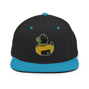 PupStyle + SchwuZ | Puppy Duck / Green | Snapback Cap
