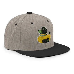 PupStyle + SchwuZ | Puppy Duck / Green | Snapback Cap