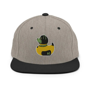 PupStyle + SchwuZ | Puppy Duck / Green | Snapback Cap
