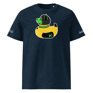 PupStyle + SchwuZ | Puppy Duck / Green | T-Shirt French Navy PupStyle