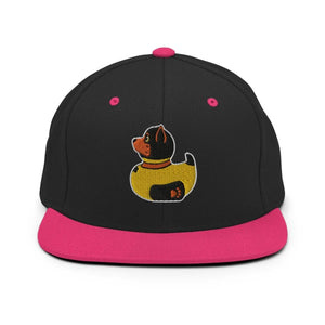 PupStyle + SchwuZ | Puppy Duck / Orange | Snapback Cap