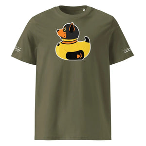 PupStyle + SchwuZ | Puppy Duck / Orange | T-Shirt Khaki PupStyle