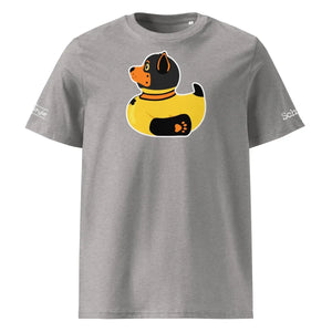 PupStyle + SchwuZ | Puppy Duck / Orange | T-Shirt Heather Grey PupStyle
