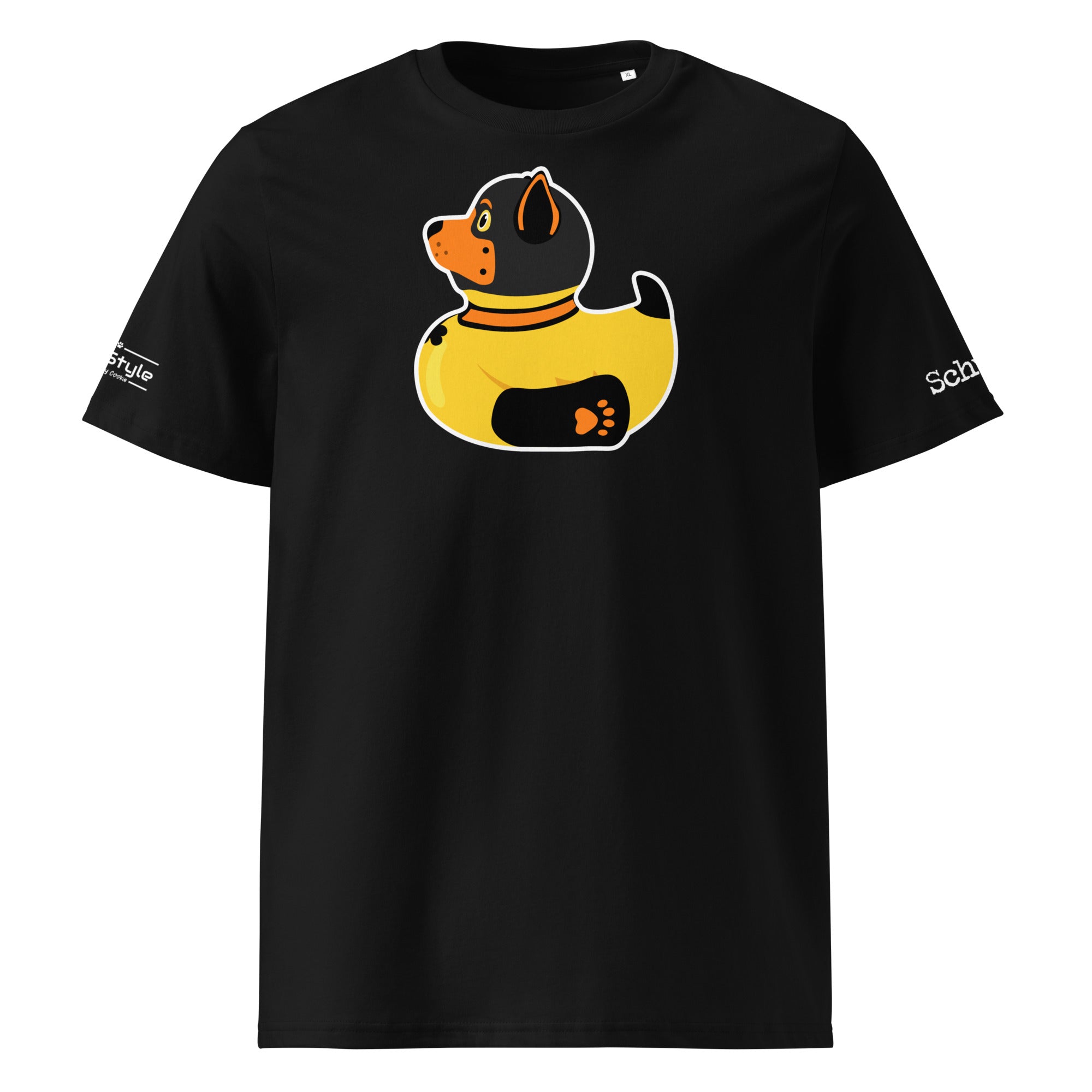PupStyle + SchwuZ | Puppy Duck / Orange | T-Shirt - PupStyle