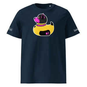 PupStyle + SchwuZ | Puppy Duck / Pink | T-Shirt French Navy PupStyle