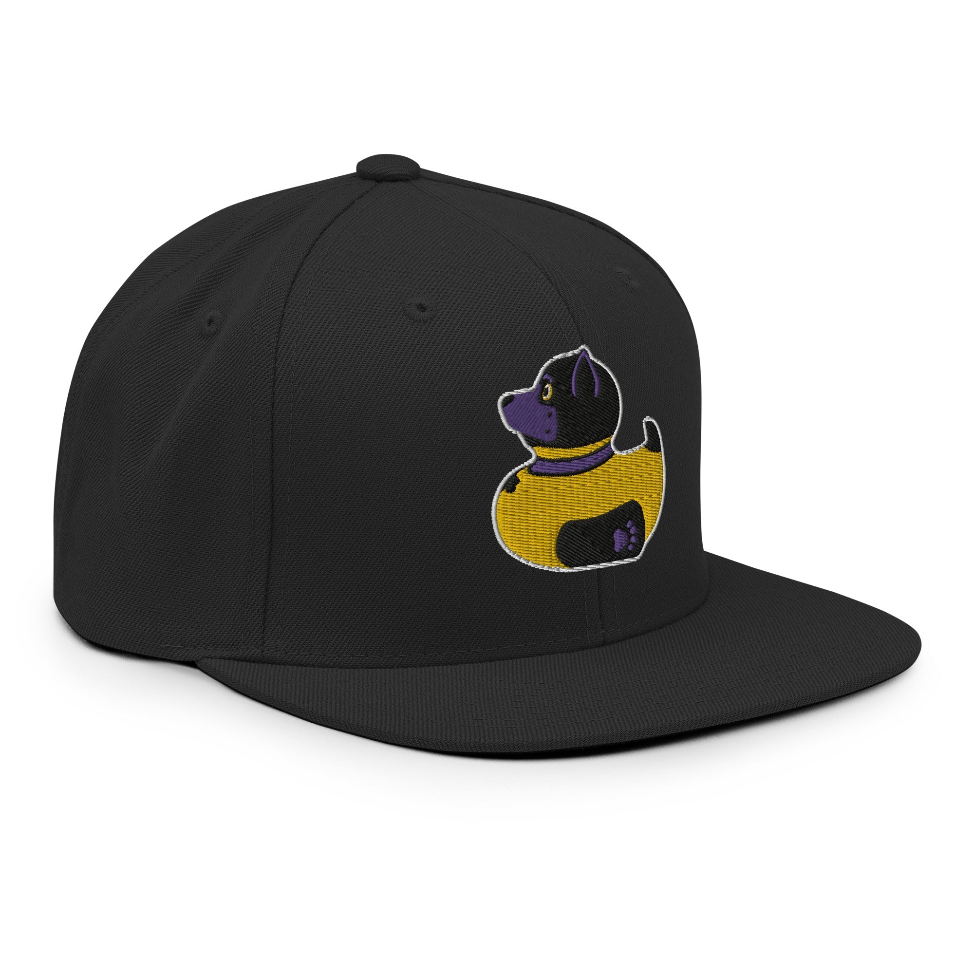 PupStyle + SchwuZ | Puppy Duck / Purple | Snapback Cap - PupStyle