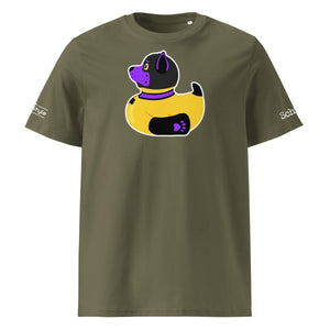 PupStyle + SchwuZ | Puppy Duck / Purple | T-Shirt Khaki PupStyle