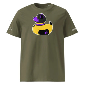 PupStyle + SchwuZ | Puppy Duck / Purple | T-Shirt Khaki PupStyle