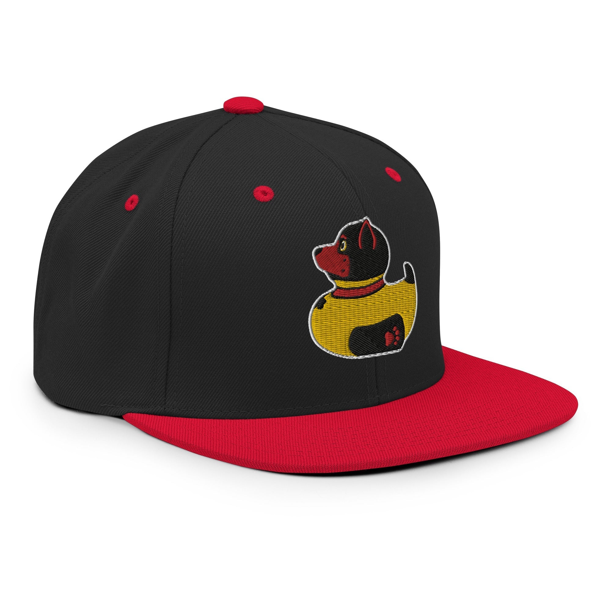 PupStyle + SchwuZ | Puppy Duck / Red | Snapback Cap - PupStyle