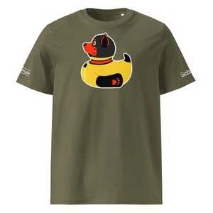 PupStyle + SchwuZ | Puppy Duck / Red | T-Shirt Khaki PupStyle