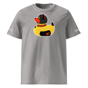 PupStyle + SchwuZ | Puppy Duck / Red | T-Shirt Heather Grey PupStyle