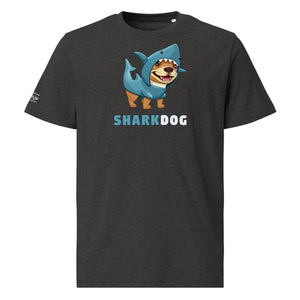 PupStyle | SharkDog | T-Shirt Dark Heather Grey PupStyle
