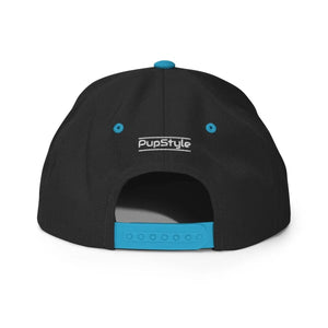 PupStyle | Woof / Blue | Snapback Cap