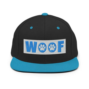 PupStyle | Woof / Blue | Snapback Cap