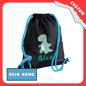 SnugglePlanet | Custom-Name / Dino | Premium GymBag
