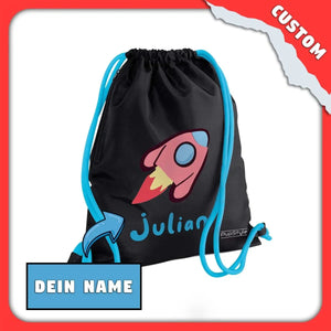 SnugglePlanet | Custom-Name / Space | Premium GymBag