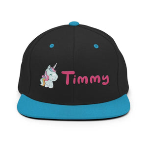 SnugglePlanet | Custom-Name / Unicorn | Snapback Cap