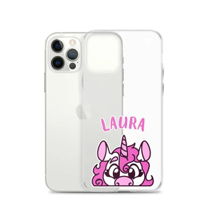 SnugglePlanet | PeekUnicorn / Custom-Name | iPhone Hülle SnugglePlanet