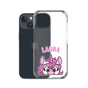SnugglePlanet | PeekUnicorn / Custom-Name | iPhone Hülle SnugglePlanet