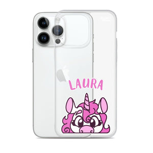 SnugglePlanet | PeekUnicorn / Custom-Name | iPhone Hülle SnugglePlanet
