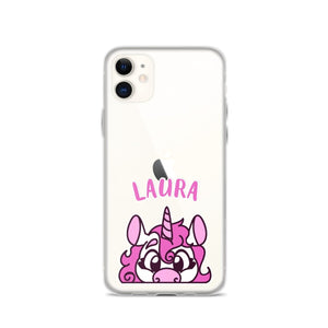 SnugglePlanet | PeekUnicorn / Custom-Name | iPhone Hülle iPhone 11 SnugglePlanet