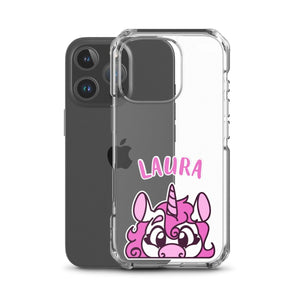 SnugglePlanet | PeekUnicorn / Custom-Name | iPhone Hülle SnugglePlanet