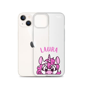 SnugglePlanet | PeekUnicorn / Custom-Name | iPhone Hülle SnugglePlanet