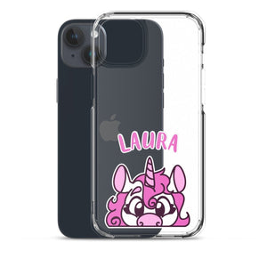 SnugglePlanet | PeekUnicorn / Custom-Name | iPhone Hülle SnugglePlanet
