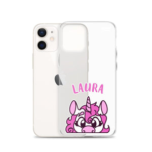 SnugglePlanet | PeekUnicorn / Custom-Name | iPhone Hülle SnugglePlanet