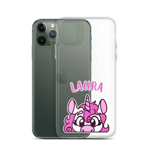 SnugglePlanet | PeekUnicorn / Custom-Name | iPhone Hülle SnugglePlanet