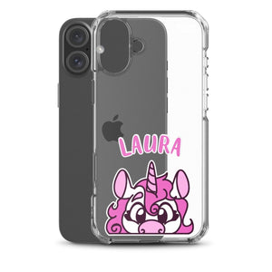 SnugglePlanet | PeekUnicorn / Custom-Name | iPhone Hülle SnugglePlanet
