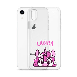 SnugglePlanet | PeekUnicorn / Custom-Name | iPhone Hülle SnugglePlanet