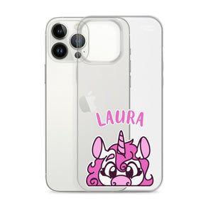 SnugglePlanet | PeekUnicorn / Custom-Name | iPhone Hülle SnugglePlanet