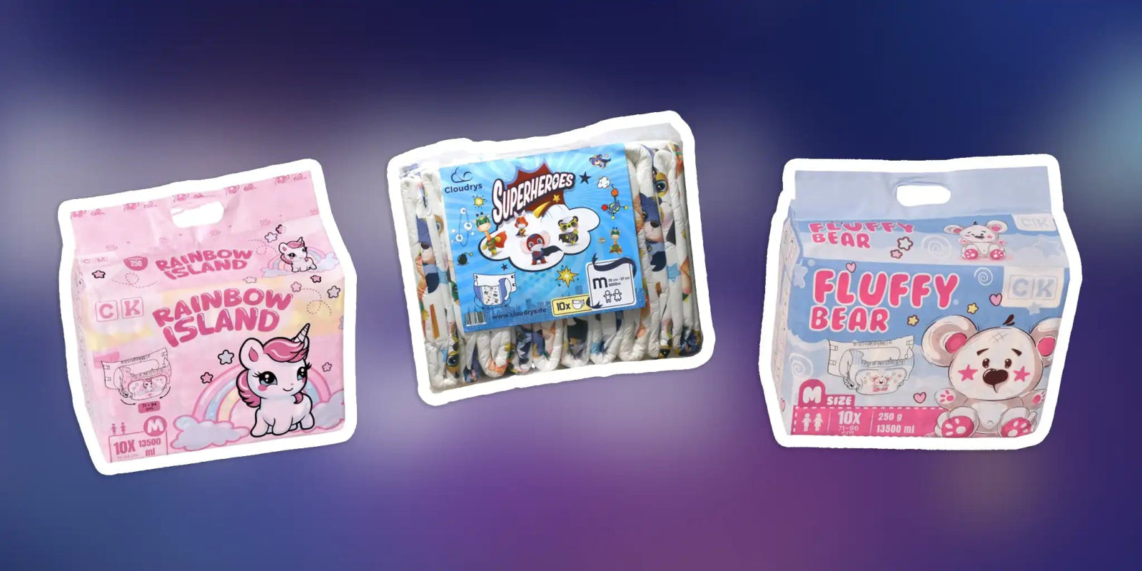 ABDL Windeln mit Plastikfolie, für Erwachsene, ABDL Diapers